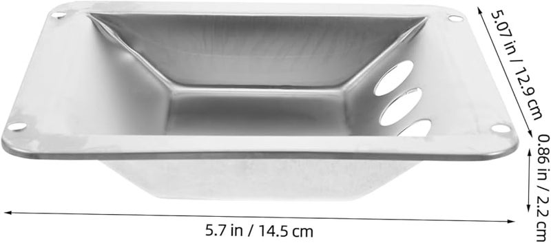 Stainless Steel Outdoor Ashtray Easy Clean Cigarette Ash Holder for Park Cafe - Image 2